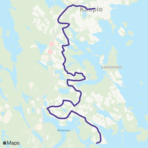 Vilkku Keskusta-Jynkkä-Pyörönkaari map