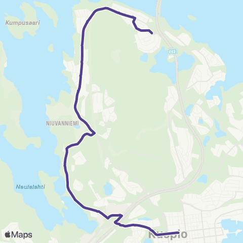 Vilkku Päiväranta-Keskusta map
