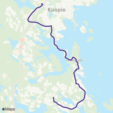 Vilkku Saaristokaupunki-KYS map