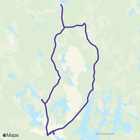 Vilkku Siilinjärvi-Heinämäki-Kolmisoppi map