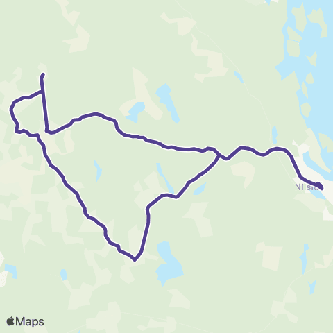 Vilkku Nilsiä-Lammasaho map