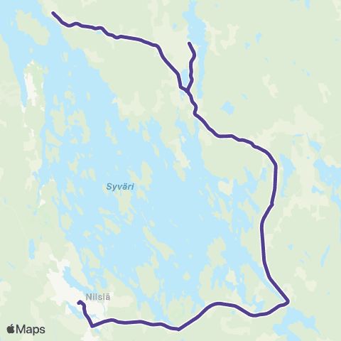 Vilkku Kangaslahti-Keritty-Nilsiä map