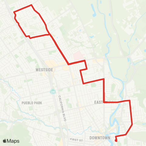 The Vine Vintage map