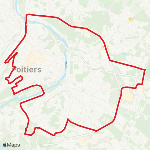 Vitalis Pictavienne - 2B map