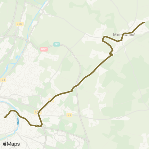Vitalis Montamisé Fousserettes-Notre Dame map