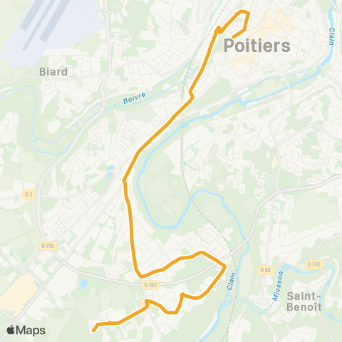 Vitalis Chantejeau-Ecossais map