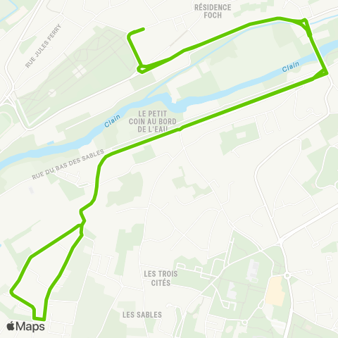 Vitalis Citadine map