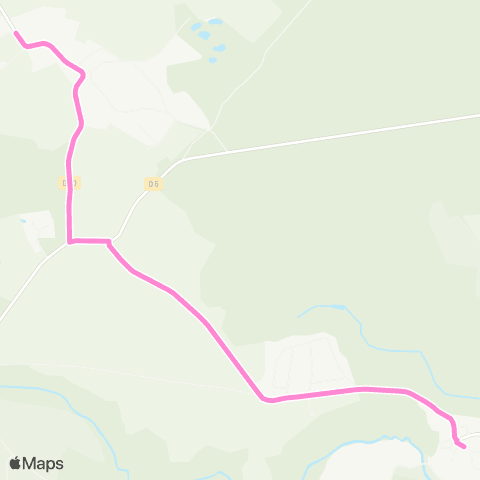 Vitalis flex'e-bus Béruges map