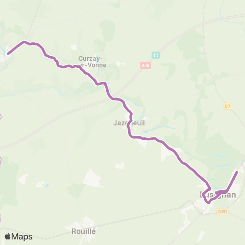Vitalis Sanxay / Curzay / Jazeneuil-Lusignan map