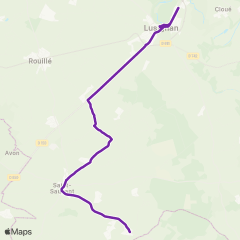 Vitalis St Sauvant-Lusignan map