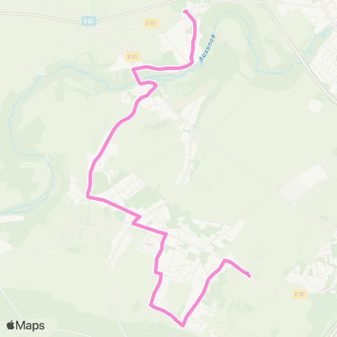 Vitalis flex'e-bus Vouneuil Nord map