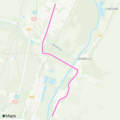 Vitalis flex'e-bus Chasseneuil map