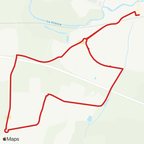 Mova (Vitobus) Châteaubourg Gare - ZA de la Goulgatière map