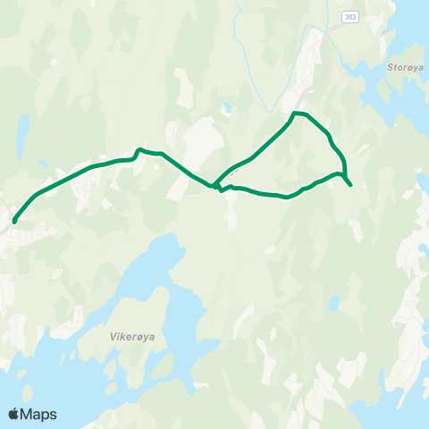 VKT - Vestfold Kollektivtrafikk Klåstad-Kjerringvik-Klå map