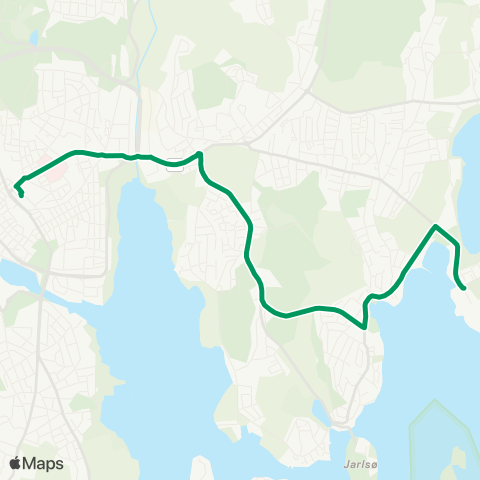 VKT - Vestfold Kollektivtrafikk Tønsberg-Råel øvre-Vallø map