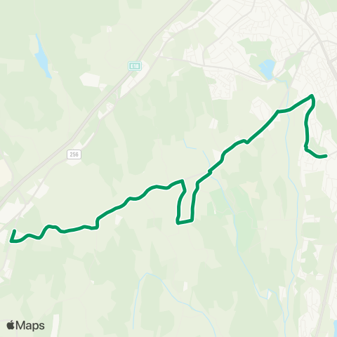 VKT - Vestfold Kollektivtrafikk Ranvik-Himberg map
