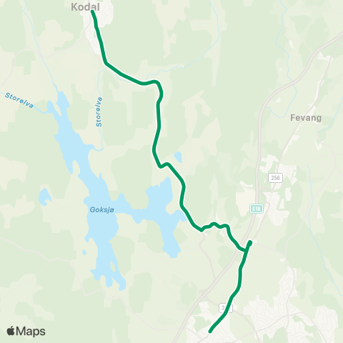 VKT - Vestfold Kollektivtrafikk Haukerød-Sagmyra map