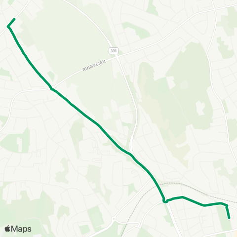 VKT - Vestfold Kollektivtrafikk Haukerød-Sandefjord map