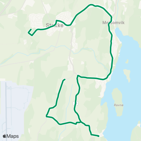 VKT - Vestfold Kollektivtrafikk Sandefjord-Stokke-sandefjord map