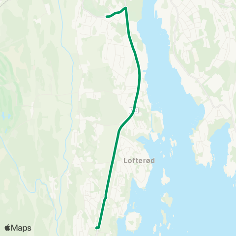 VKT - Vestfold Kollektivtrafikk Enga-Ranvik map