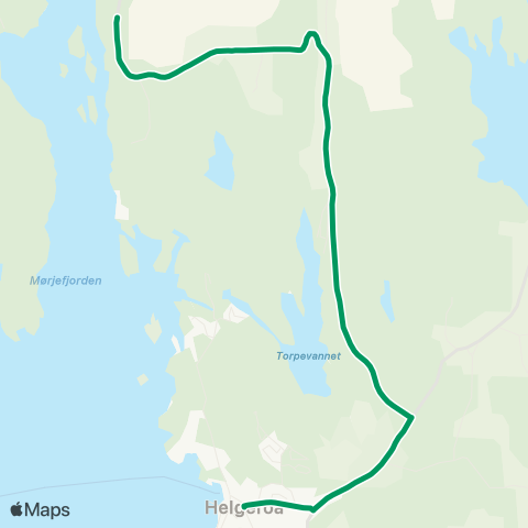 VKT - Vestfold Kollektivtrafikk Helgeroa-Tvedalen map