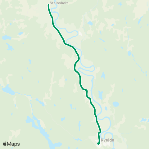 VKT - Vestfold Kollektivtrafikk Kvelde-Steinsholt map
