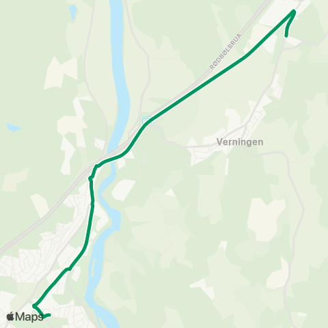 VKT - Vestfold Kollektivtrafikk Rødbøl-Hedrum usk map