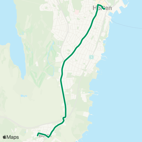 VKT - Vestfold Kollektivtrafikk Horten-Borre usk map