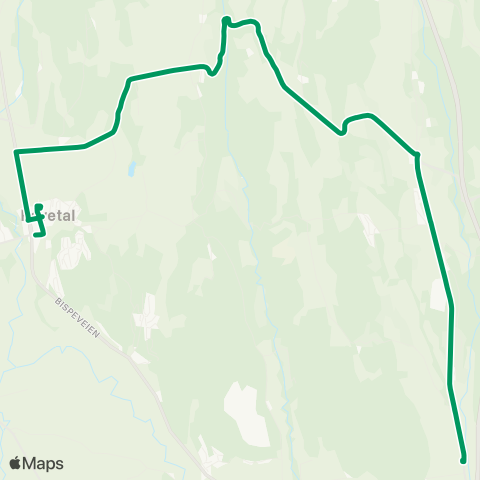 VKT - Vestfold Kollektivtrafikk Undrumsdal-Revetal map