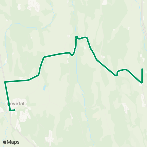 VKT - Vestfold Kollektivtrafikk Bjerkely-Revetal map