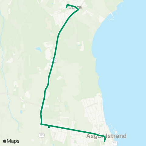 VKT - Vestfold Kollektivtrafikk Borre-Åsgårdstrand map