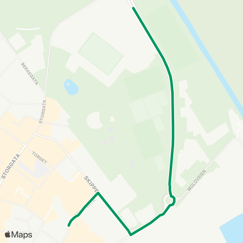 VKT - Vestfold Kollektivtrafikk Horten-Horten vgs map