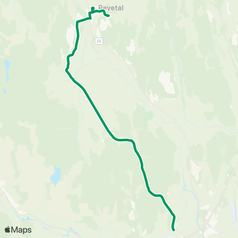 VKT - Vestfold Kollektivtrafikk Smitsrød-Revetal map