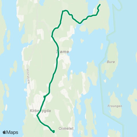 VKT - Vestfold Kollektivtrafikk Mågerø-Grimestad-Lindhøy map