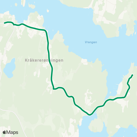 VKT - Vestfold Kollektivtrafikk Sundene-Mågerø map