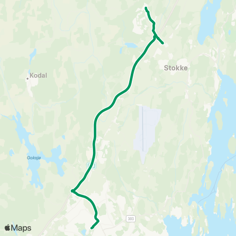 VKT - Vestfold Kollektivtrafikk Sørby-Sandefjord map