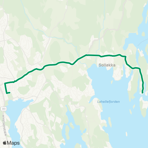 VKT - Vestfold Kollektivtrafikk Sandefjord-Solløkka map
