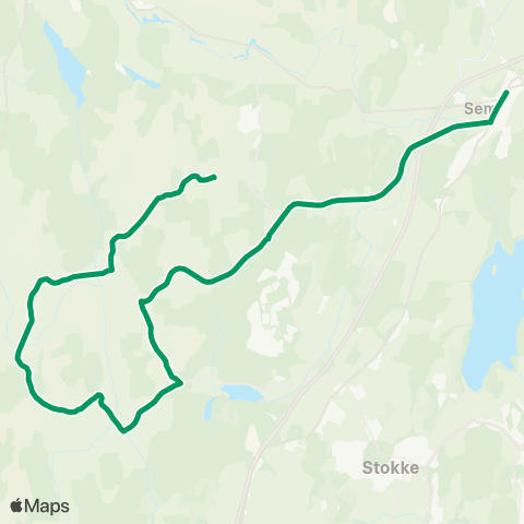 VKT - Vestfold Kollektivtrafikk Vennerød-Dalen-Sørby map