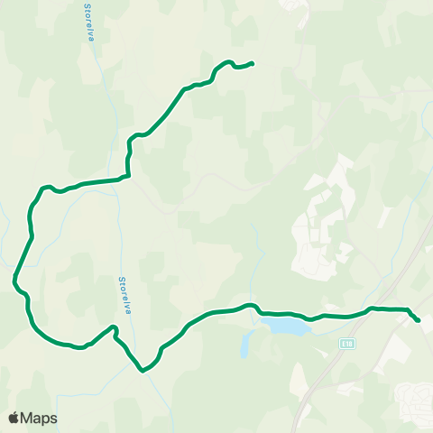 VKT - Vestfold Kollektivtrafikk Vennerød-Sørby map