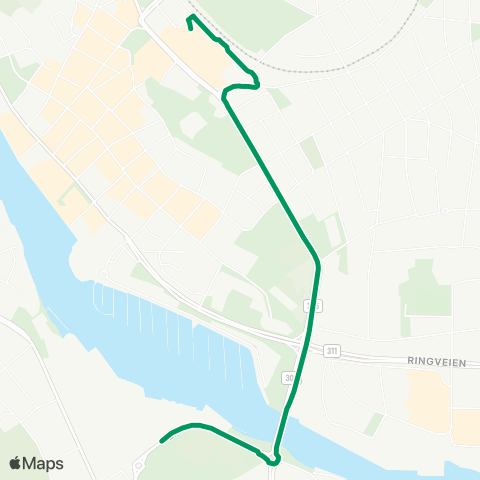 VKT - Vestfold Kollektivtrafikk Færder-Tønsberg map