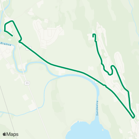 VKT - Vestfold Kollektivtrafikk Haga Skole-Skafjellåsen map