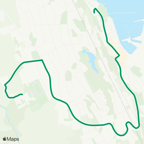 VKT - Vestfold Kollektivtrafikk Holmestrand vgs-Holmestrand map