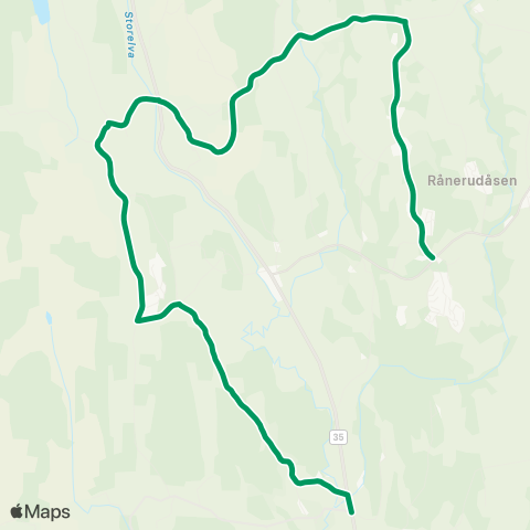 VKT - Vestfold Kollektivtrafikk Kirkevold-Fon map