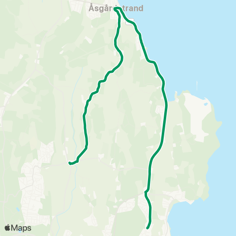 VKT - Vestfold Kollektivtrafikk Klokkeråsen-Rom-Åsg.-Ringshaug map