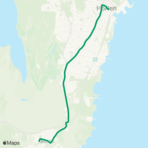 VKT - Vestfold Kollektivtrafikk Horten-Borre usk map