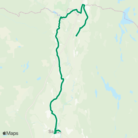 VKT - Vestfold Kollektivtrafikk Kjeldås-Skoger-Sande map