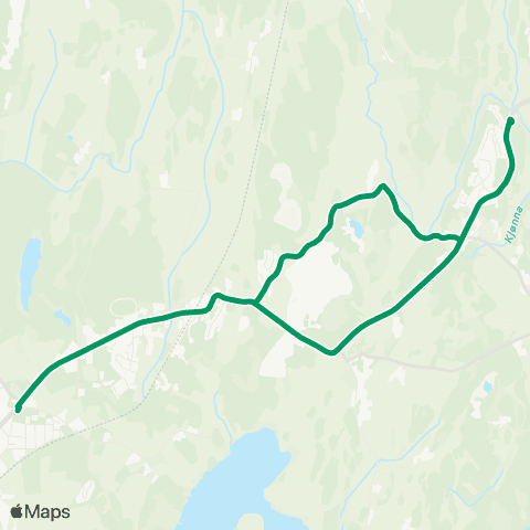 VKT - Vestfold Kollektivtrafikk Tjodalyng skole-Skallist-Hem map