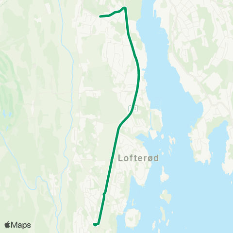 VKT - Vestfold Kollektivtrafikk Ranvik ungdomsskole-Enga map