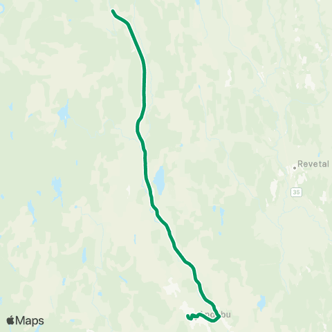 VKT - Vestfold Kollektivtrafikk Andebu-Heimdal-Vivestad map