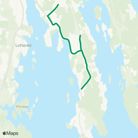 VKT - Vestfold Kollektivtrafikk Vesterøya skole-Tveitan map